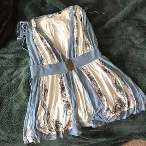 Anthro cinched waist cover up!